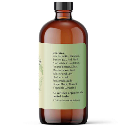 Maletone bottle label showing plant extracts that support Plant Extract for Healthy Testosterone.