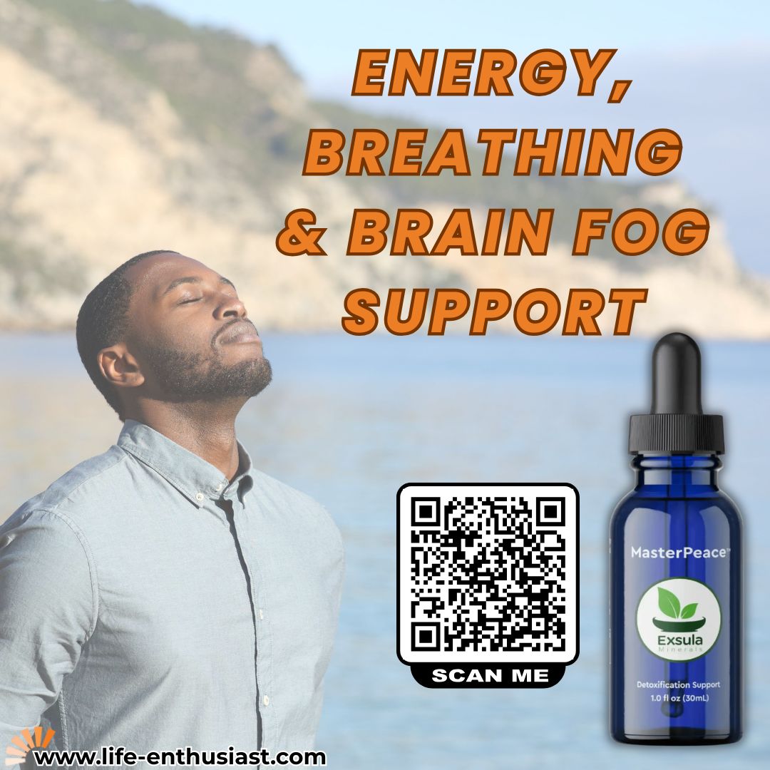 MasterPeace Exsula essential oil dropper bottle 'ENERGY, BREATHING & BRAIN FOG SUPPORT'