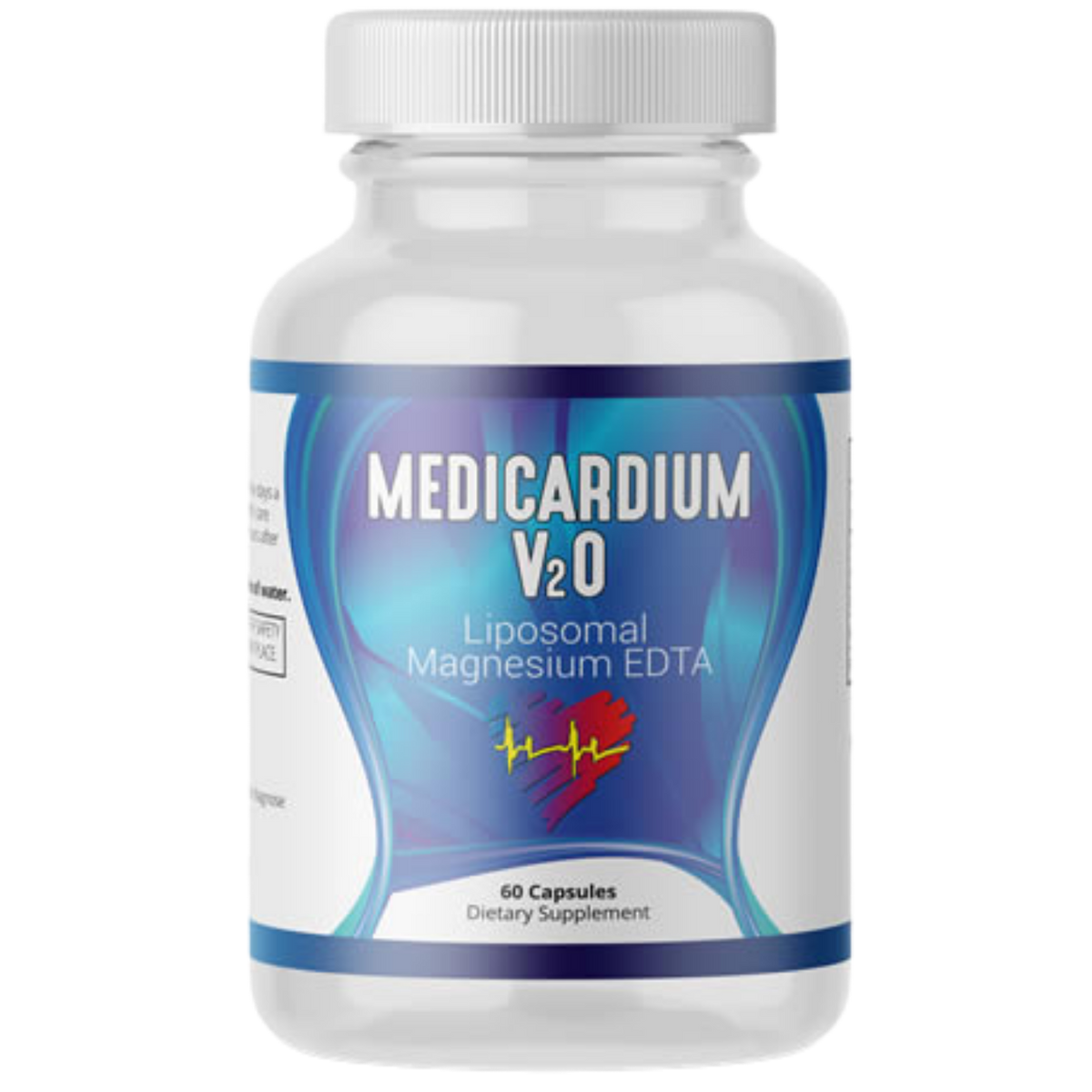 Medicardium for EDTA Chelation and Cardiovascular Health - Liposomal Magnesium EDTA supplement bottle.