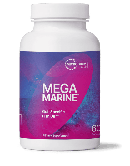 Omega Ultra SPM - EPA DHA and DPA Concentrated Blend from Microbiome Labs.