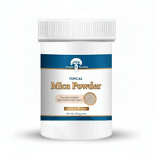 Skin Hydration Mineral - Mica Powder jar from Health and Wisdom for balancing energy and grounding influence.