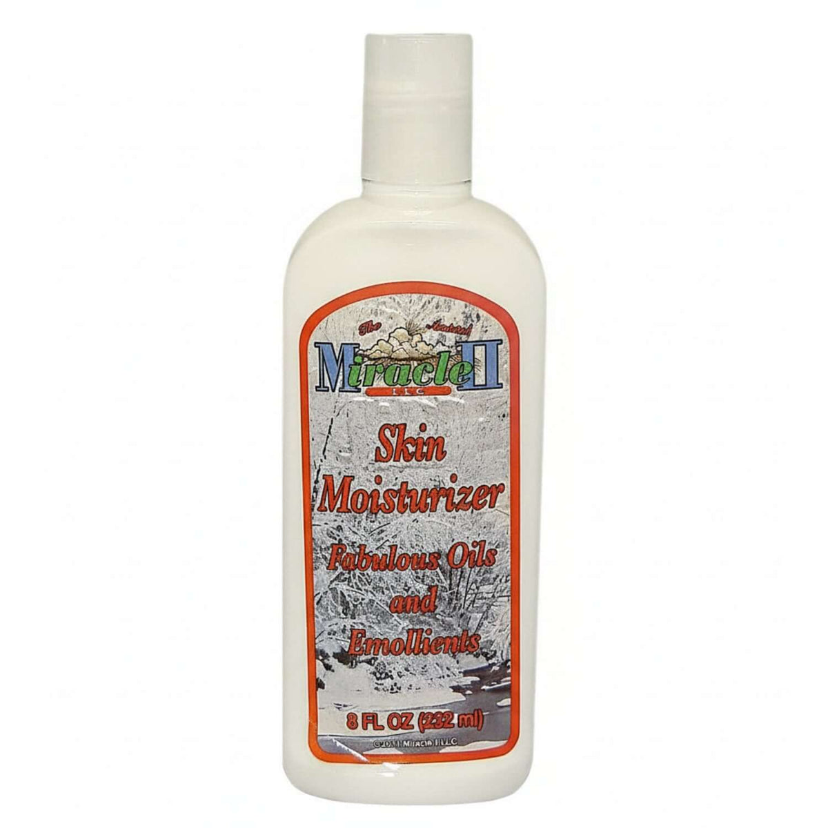 Miracle II Skin Moisturizer for Dermal Hydration and Repair bottle with fabulous oils and emollients