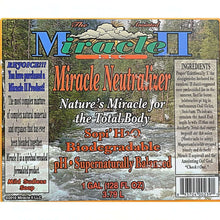 Miracle Neutralizer Powder with Natural Alkaline Minerals ingredients, biodegradable and supernaturally balanced.