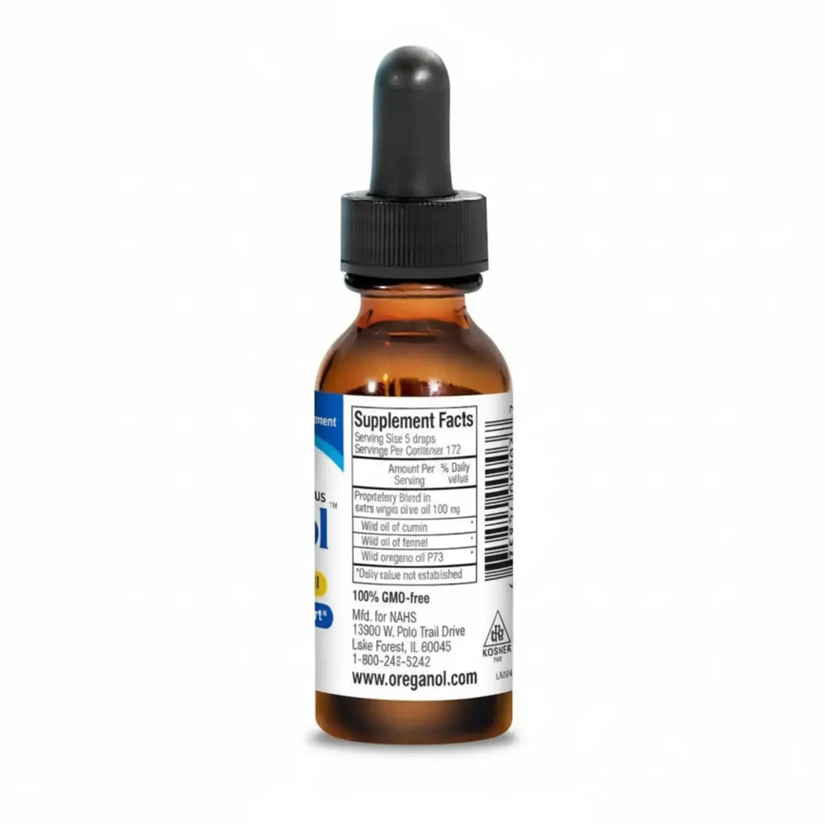 Cuminol - Wild Cumin Oil for Digestive Comfort supplement bottle with dropper.
