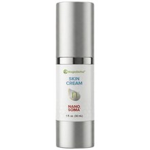 Nano Soma Cream - Nutritional Nutraceutical Policosanol Skin Repair Cream in a sleek silver container.