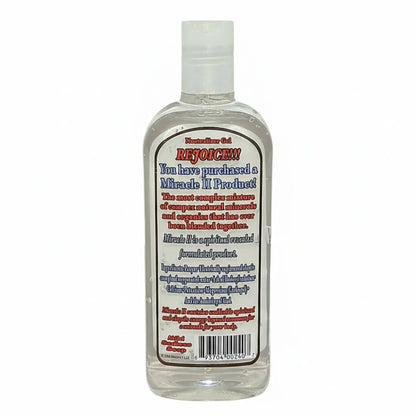 Alkaline Topical Mineral Gel bottle showing instructions and benefits for skin care.