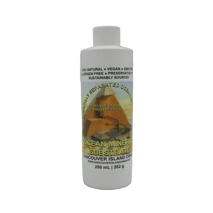 Bottle of Ocean Minerals Substrate on a white background