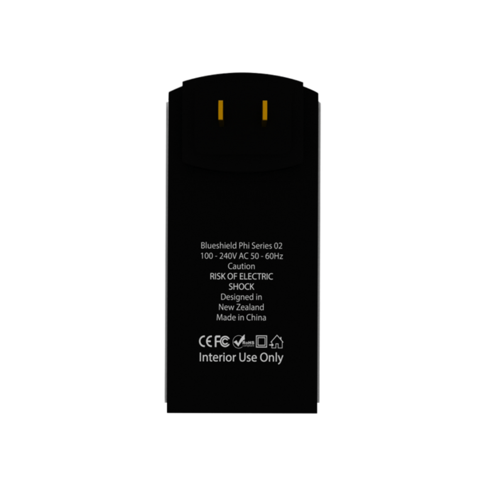 Phi Series Phi 2 Plugin for EMF Protection for Small Homes, designed for interior use.
