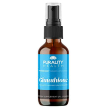 Liposomal Master Antioxidant by Purality Health in a spray bottle for advanced absorption detoxification.