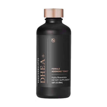 Nanoemulsified Hormone Balance Supplement in a black bottle, designed to support female hormone health.