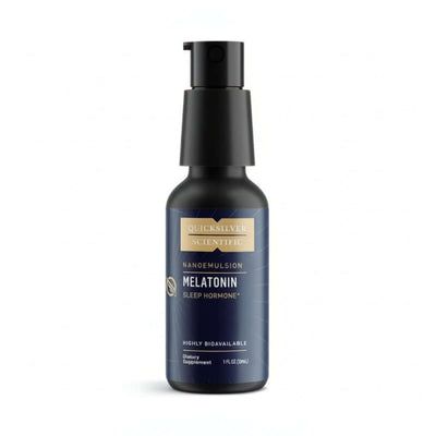 Quicksilver Scientific Nanoemulsified Sleep Supplement Melatonin liquid formula for deeper sleep.