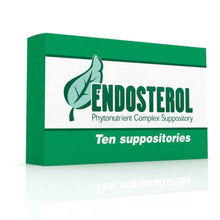 Box of Endosterol Phytonutrient Complex Suppository on a white background
