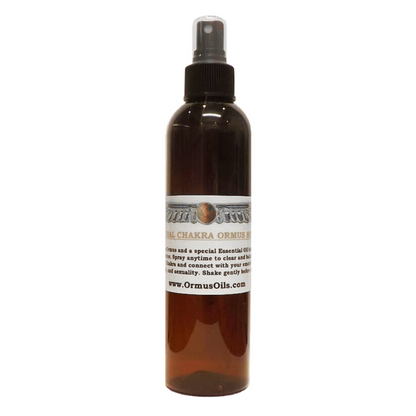Sacral Chakra ORMUS for Emotional and Creative Flow spray bottle to enhance creativity and balance emotions.