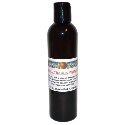 Sacral Chakra ORMUS for Emotional and Creative Flow bottle, promotes emotional balance and creativity.