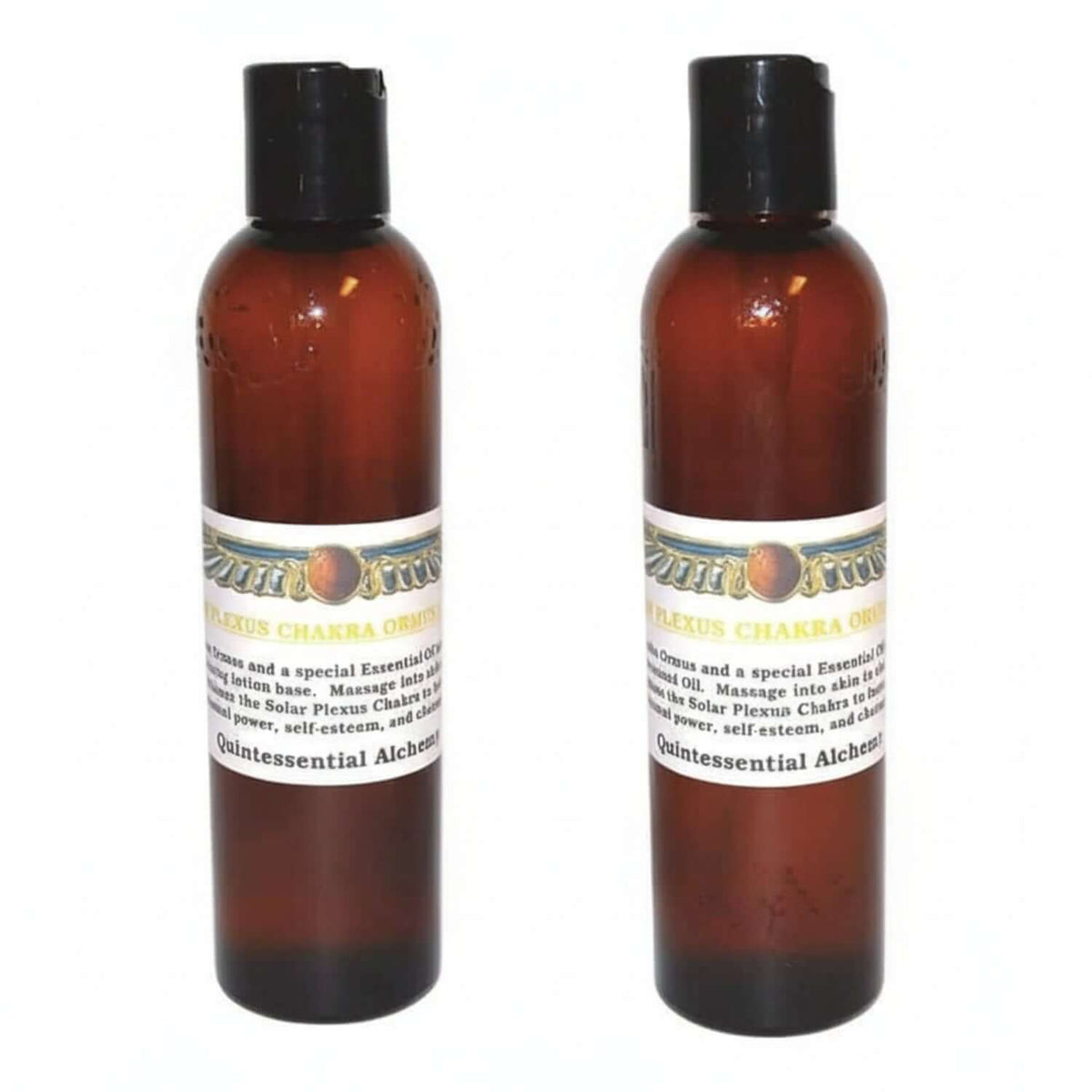 Solar Plexus Chakra ORMUS for Power and Digestion bottle.