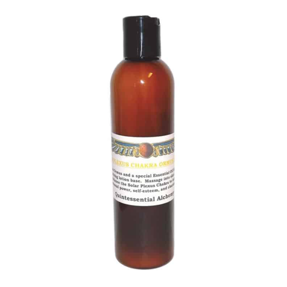 Solar Plexus Chakra ORMUS for Power and Digestion in a bottle, promoting balance and personal power.
