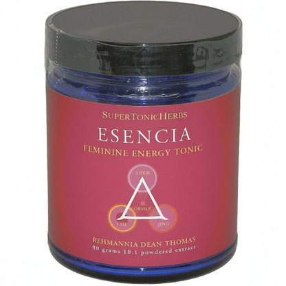 Esencia - TCM Herbs for Menstrual Balance in a jar, 90 grams 10:1 powdered extract for hormonal support.