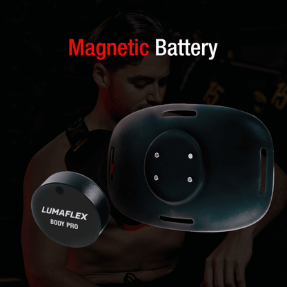 Magnetic battery for The Body Pro Kit For Metabolic Health and Muscle, enhancing performance and energy.