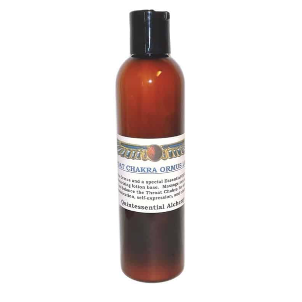 Brown Ormus Lotion 120ml bottle with a label on a white background
