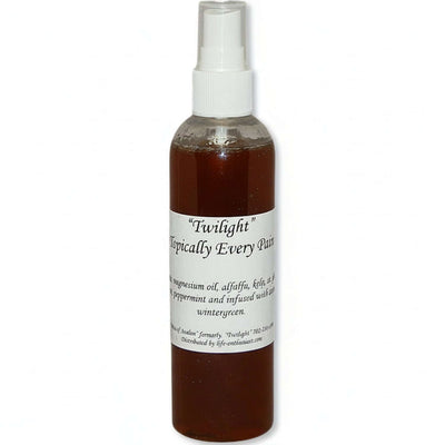 Topically Every Pain Wintergreen for Natural Relief bottle.