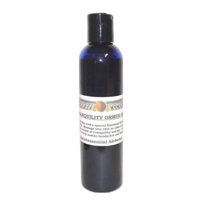 Tranquility ORMUS for Mental Calm and Nervous System soothing essential oil bottle for stress relief and relaxation