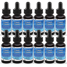 Bundle Ultra Liquid Zeolite (12 Pack) natural cleansing solution for impurities and heavy metals