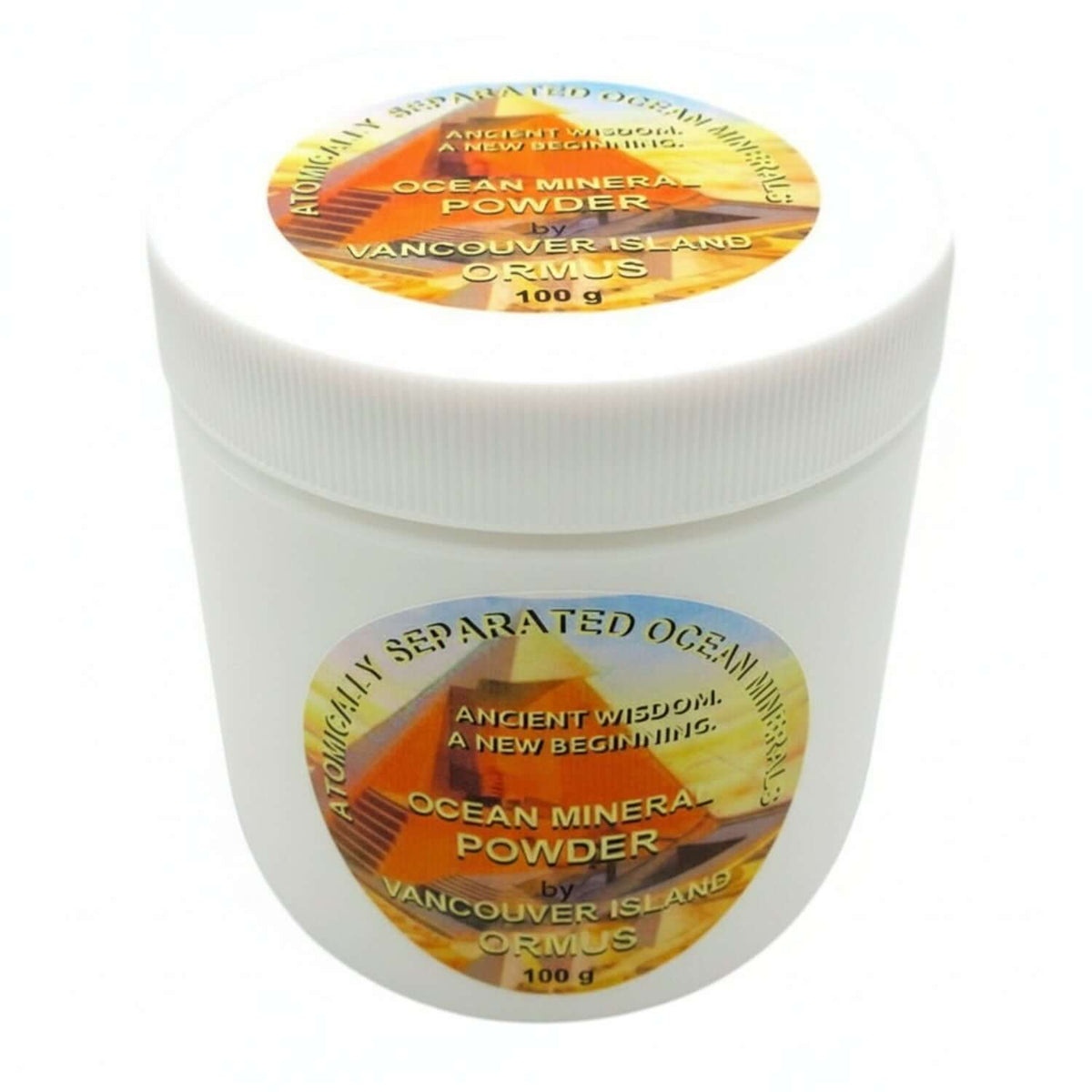 Ocean Mineral Powder for Balance and Alkalization supplement.