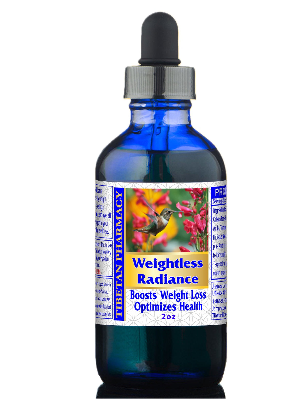 Weightless Radiance bottle for skin luminosity and weightless anti-aging hydration, boosts weight loss and optimizes health.