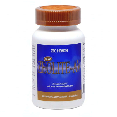 Zeolite with Humic Acid for Immune and Detox Support capsules.