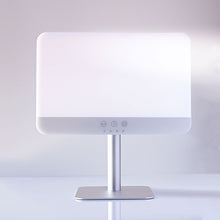 Lumiram Solar Bright Light Therapy Lamp with a sleek design for effective light therapy.